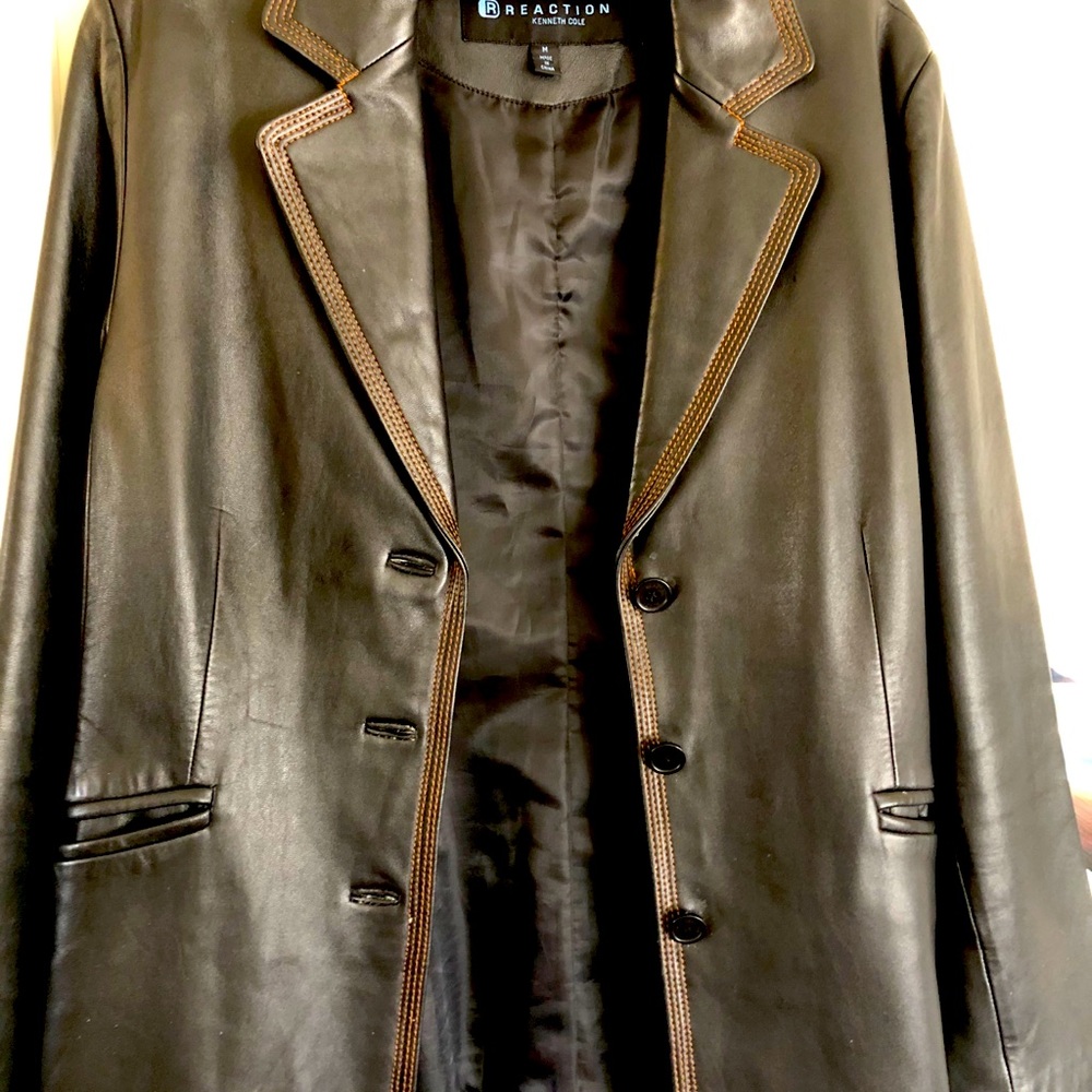 Leather jacket